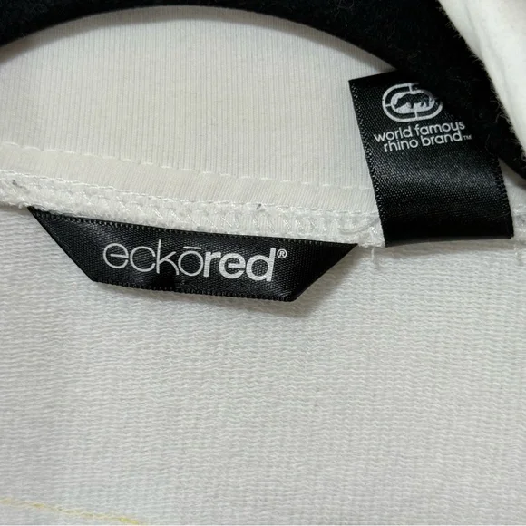 Ecko Unlimited Vintage Women's White and Blue Jean Jacket - Picture 7 of 15